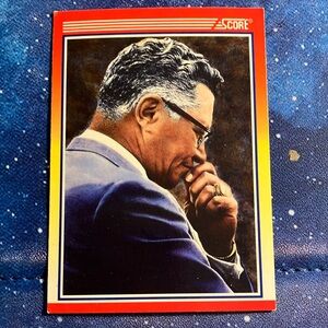 VINCE LOMBARDI , THE LEGEND, NFL FOOTBALL Card